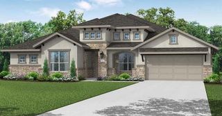 New construction Single-Family house 1133 Blanket Flower Dr, Georgetown, TX 78628 Newport (3142-CL-60)- photo