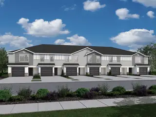New construction Townhouse house 2750 Walden Town Cir, Plant City, FL 33566 plan Azalea - image