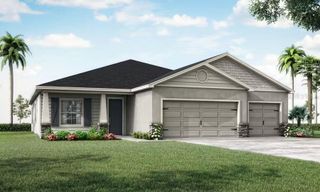New construction house 6086 Barracuda Lp, Wimauma, FL 33598 plan Summerlyn II - image