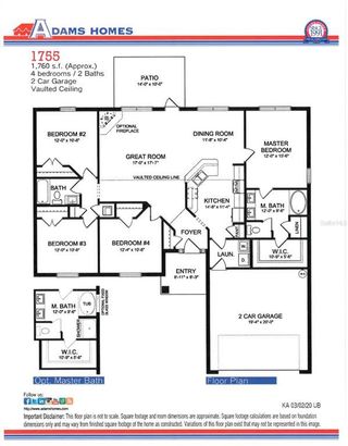 New construction  house 5796 Casanova Ave, North Port, FL 34291 plan Plan 1755 - image
