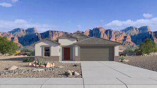 New construction house 11859 E Aster Ln, Florence, AZ 85132 plan Denton - image