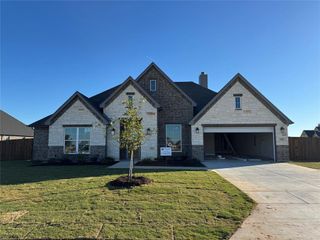 New construction Single-Family house 129 Mikasi, Godley, TX 76044 plan The Edinburg - image