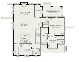 New construction Single-Family house 1324 Eldon Cir, Durham, NC 27707 plan Beverly - image