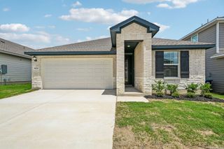 New construction Single-Family house 5424 Wrangler Wy, Marion, TX 78124 plan The Hughes (841) - image