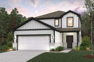 New construction Single-Family house 9545 Shady Trail Dr, Conroe, TX 77303 plan Hampton - image
