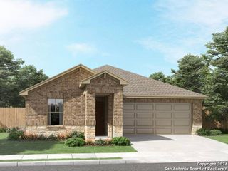 New construction Single-Family house 205 Colebrook Way, Cibolo, TX 78108 The Briscoe (820)- photo