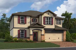 New construction  house 5266 High Line Dr, St. Cloud, FL 34771 plan Santa Barbara II - Eco Series - image