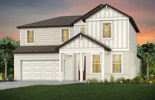 New construction house 37263 Clinch Cir, Zephyrhills, FL 33540 plan Coral - image