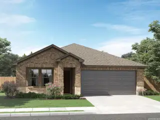 New construction Single-Family house 10117 Briceway Gap, San Antonio, TX 78254 plan The Hughes (841) - image