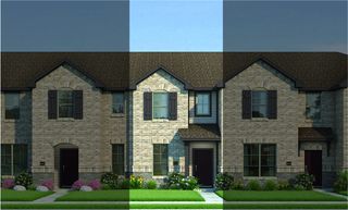 New construction Townhouse house 255 Territory Trl, Fort Worth, TX 76120 plan Crockett 5A3 - image