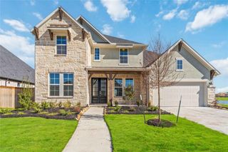 New construction Single-Family house 6419 Cherry Wick Dr, Manvel, TX 77578 plan Lockhart - image