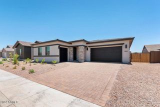 New construction Single-Family house 2861 E Flintlock Drive, Queen Creek, AZ 85142 Flagstaff II- photo