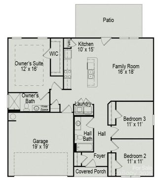 New construction house 6455 Honor Ave, Midland, NC 28107 plan The Phoenix - image