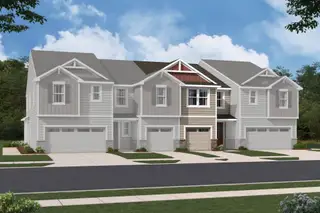 New construction Townhouse house 2104 Vinyasa Ln, Charlotte, NC 28215 plan Aurora - image