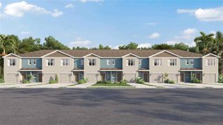 New construction Townhouse house 461 Warm Heron Pl, Ruskin, FL 33570 plan Pearson - image