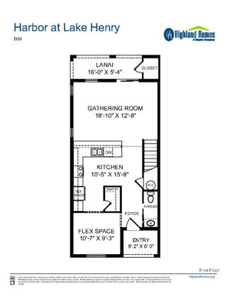 New construction Single-Family house 345 Wharf Wy, Winter Haven, FL 33881 plan Isla - image