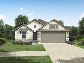 New construction  house 100 Malibu Bnd, Hutto, TX 78634 plan Diamond | Prairie Winds - image