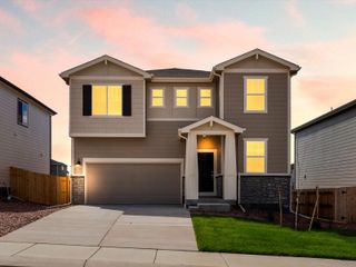 New construction  house 11417 Splake St, Colorado Springs, CO 80925 plan The Twin Peaks - image