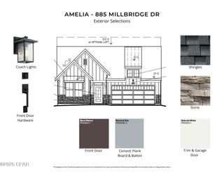 New construction Single-Family house 885 Millbridge Dr, Panama City Beach, FL 32413 plan Amelia - image
