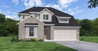 New construction Single-Family house 1065 Sonata Pl, Round Rock, TX 78681 plan Gallatin - image