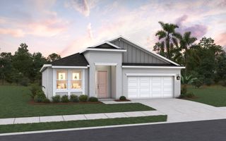 New construction house 5468 Nw Camberly Ct, Port St. Lucie, FL 34987 plan Poinciana - Single Family Homes - image