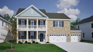 New construction Single-Family house 8605 Polar Bear Ct, Summerfield, NC 27358 plan Roland II - image