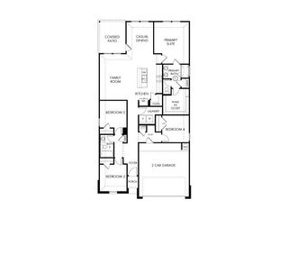 New construction Single-Family house 16229 Parish Pointe Ct, Conroe, TX 77302 plan The Callaghan (830) - image