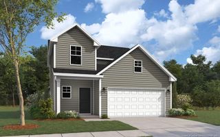 New construction Single-Family house 447 Jaylin Oaks Dr, Spring Lake, NC 28390 plan Intrigue - image