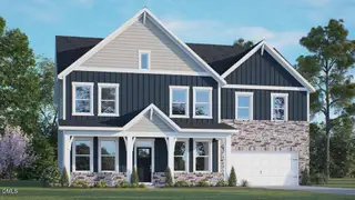 New construction Single-Family house 2100 Stoneridge Barn Wy, Wake Forest, NC 27587 plan Norman - image