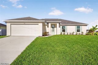 New construction Single-Family house 424 Nw 17Th Pl, Cape Coral, FL 33993 plan The Sunset Harbor - image