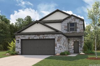 New construction Single-Family house 15455 Lonehollow Lk, San Antonio, TX 78253 plan Eleanor - 2396 - image