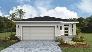 New construction Single-Family house 1918 Cobb Trl, Parrish, FL 34219 plan HARPER - image