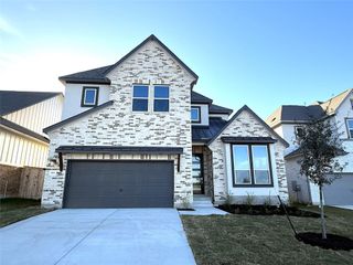 New construction Single-Family house 220 Crescent Heights Dr, Georgetown, TX 78628 plan Harding 4232 - image