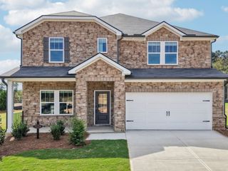New construction  house 7293 Lyric St, Fairburn, GA 30213 plan Sherwood Basement - image