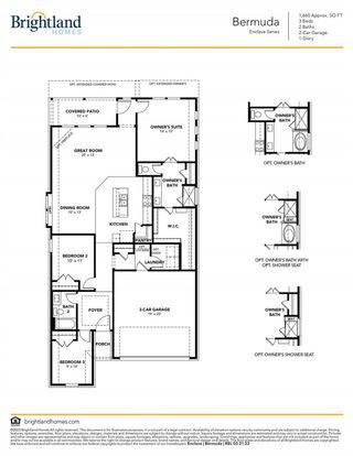 New construction Single-Family house 246 Brecon Buff Dr, Willis, TX 77318 plan Bermuda - image