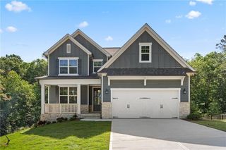 New construction Single-Family house 140 Riverbirch Way, Dallas, GA 30157 The Ash B- photo