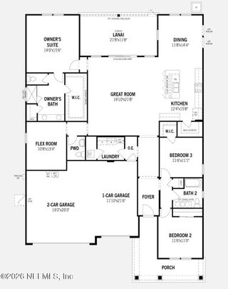 New construction  house 228 Orangedale Cir, St. Johns, FL 32259 plan Saratoga - image