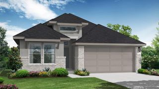 New construction Single-Family house 31722 Redbud Blossom Lane, Spring, TX 77386 Carmine (1975-HV-35)- photo