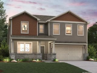 New construction house 7839 Coffee Ml, San Antonio, TX 78252 plan Savannah - 2656 - image