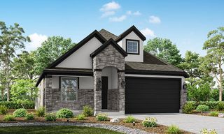 New construction  house 9403 Floral Falls Ln, Cypress, TX 77433 plan Texas Paintbrush - image