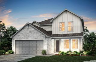 New construction  house 11642 Red Burro, San Antonio, TX 78254 plan Mesilla - image