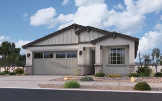 New construction Single-Family house 17413 W. El Caminito Drive, Waddell, AZ 85355 Granite Vista Avanti - Plan 1576- photo