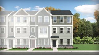 New construction Townhouse house 3012 Honeymyrtle Ln, Durham, NC 27703 Manteo II- photo