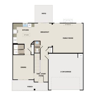 New construction house Hinesville, GA 31313 plan The Sunbury - image