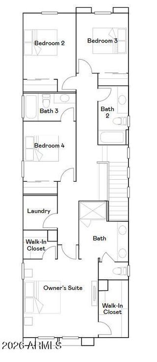 New construction Single-Family house 8356 E Peterson Ave, Mesa, AZ 85212 plan Windsor Plan 2020 - image