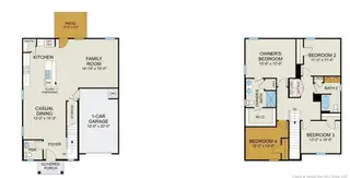 New construction Single-Family house 285 Happy Trail Rd, Aberdeen, NC 28315 plan Freelance - image