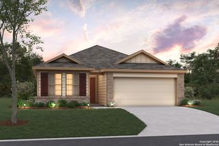 New construction Single-Family house 1639 Lost Nook, New Braunfels, TX 78130 plan Freestone - 35' Smart Series - image