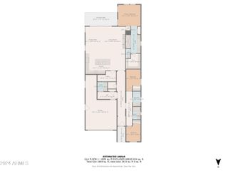 New construction house 22427 E Oriole Wy, Queen Creek, AZ 85142 plan Prairie - image