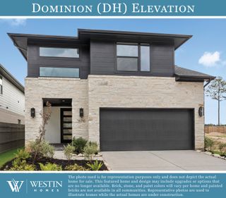 New construction Single-Family house 15710 Juliet Ct, Conroe, TX 77302 plan The Dominion - image