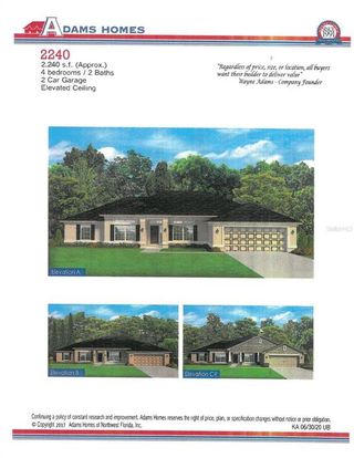 New construction  house 5547 Jonesboro Ave, North Port, FL 34288 plan Plan 2240 - image